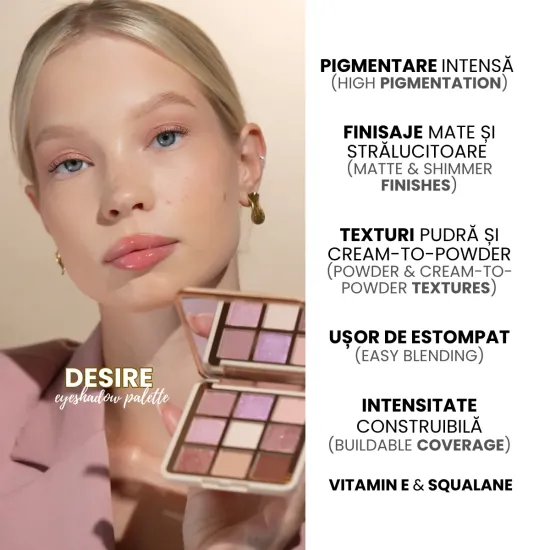 Paleta Fard de Pleoape Desire